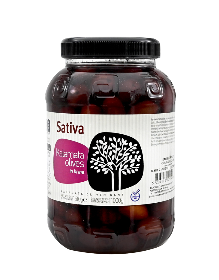 Kalamata Oliven Colossal Sativa 1kg