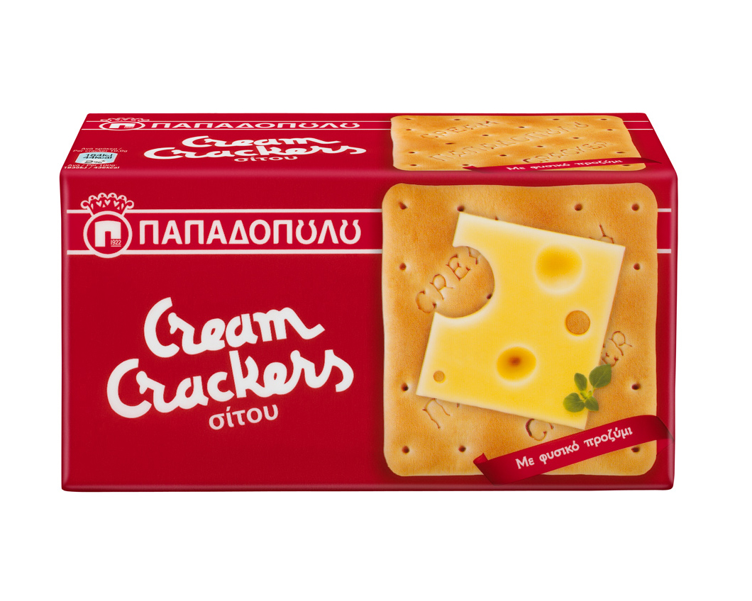 Cream Crackers Papadopoulos 140g 