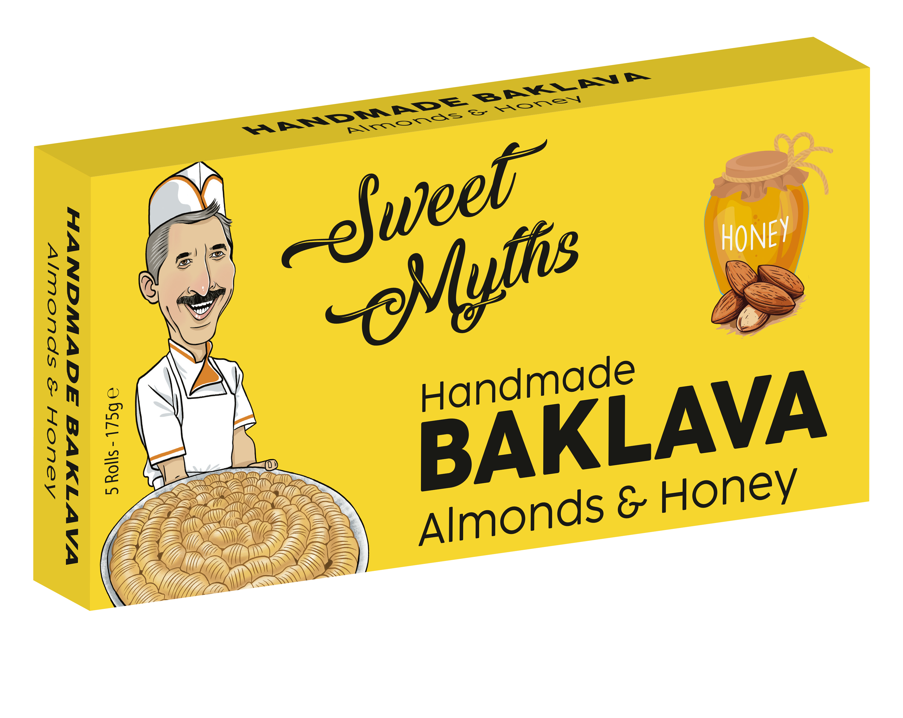 Baklava mit Mandel und Honig Choco Myths 175g 