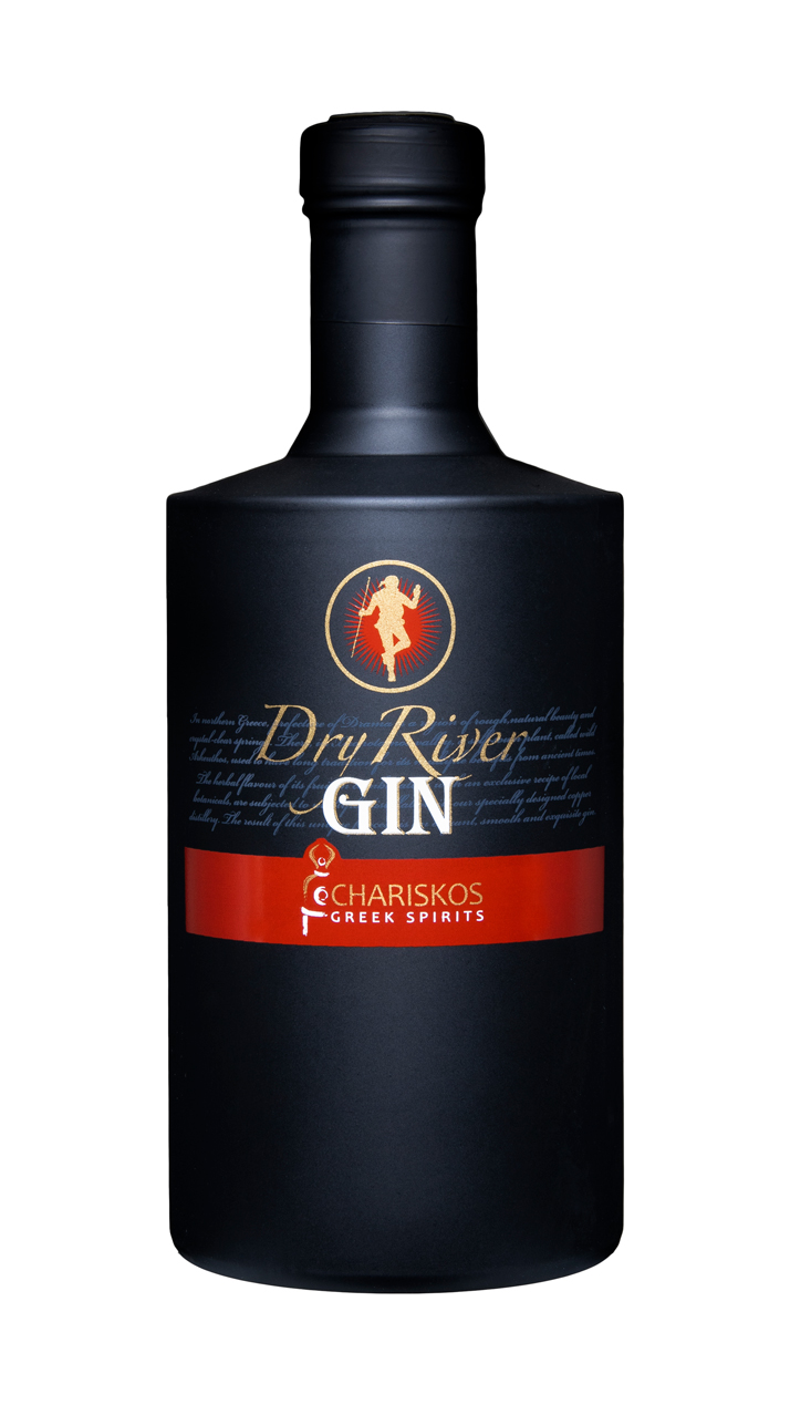 Gin Dry River 43% Chariskos Greek Spirits 0,7L