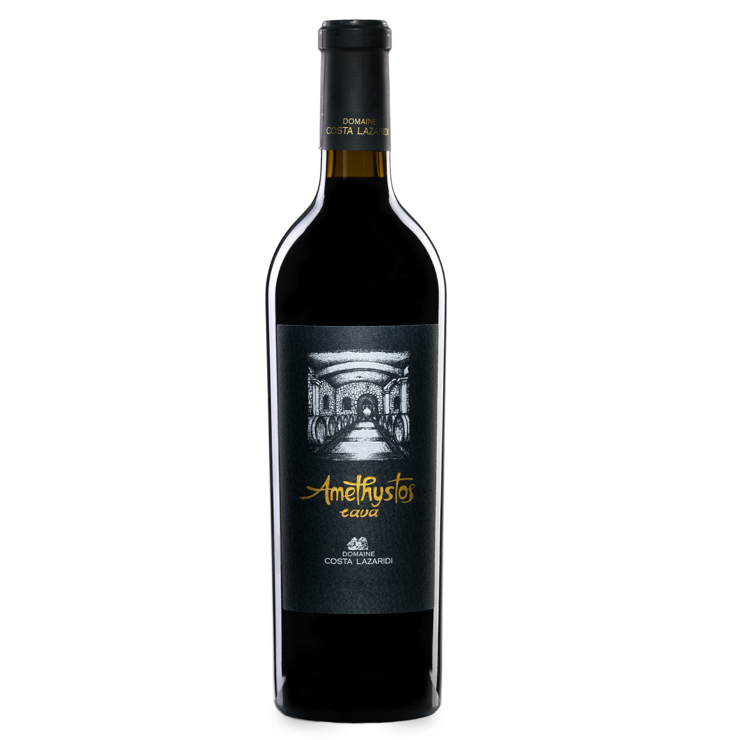 Rotwein Cava Amethystos 2021 Costa Lazaridi 0,75L   