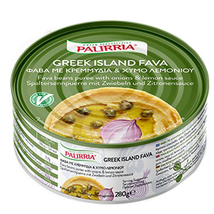 Blatterbsenpüree Fava mit Zwiebeln und Zitronensaft Paliria 280g