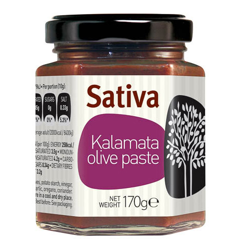 Kalamata Olivenpaste Sativa 170g