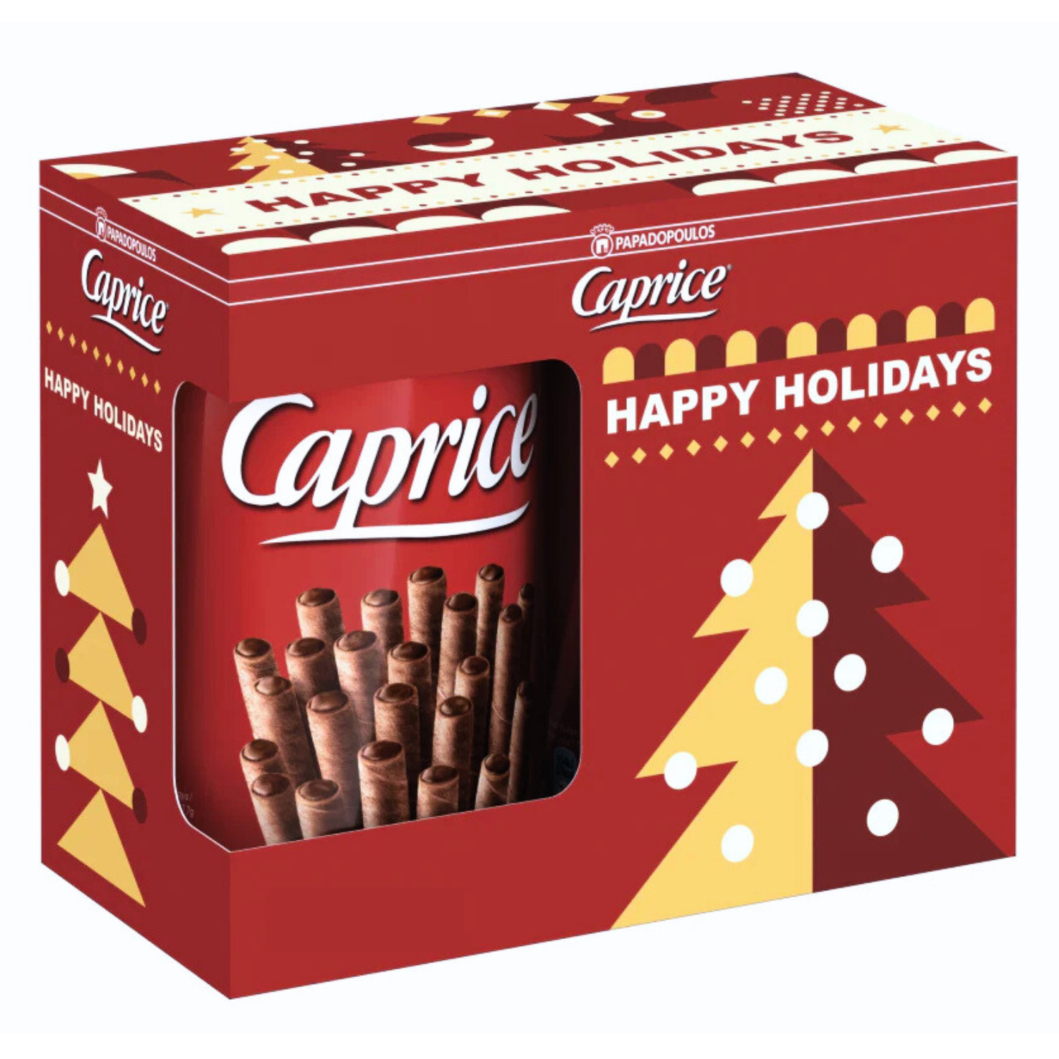 Caprice Waffelröllchen mit Schoko (2er-Pack) 2x115g