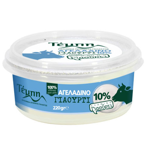 Traditioneller Joghurt aus Kuhmilch 10% Tempi 200g