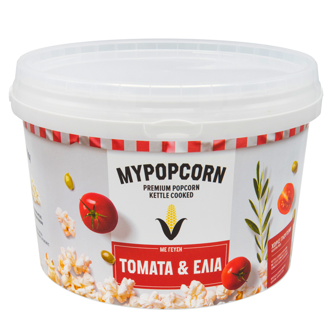 MyPopcorn im Eimer mit Tomate & Olive Smartfoods 200g