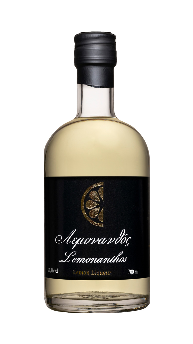Lemonanthos Zitronen Likör Chariskos Greek Spirits 0,7L