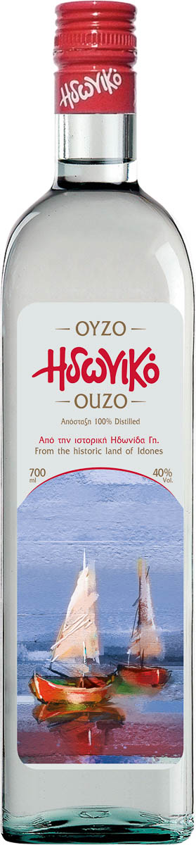 Idoniko Ouzo 40% Costa Lazaridi 0,7L