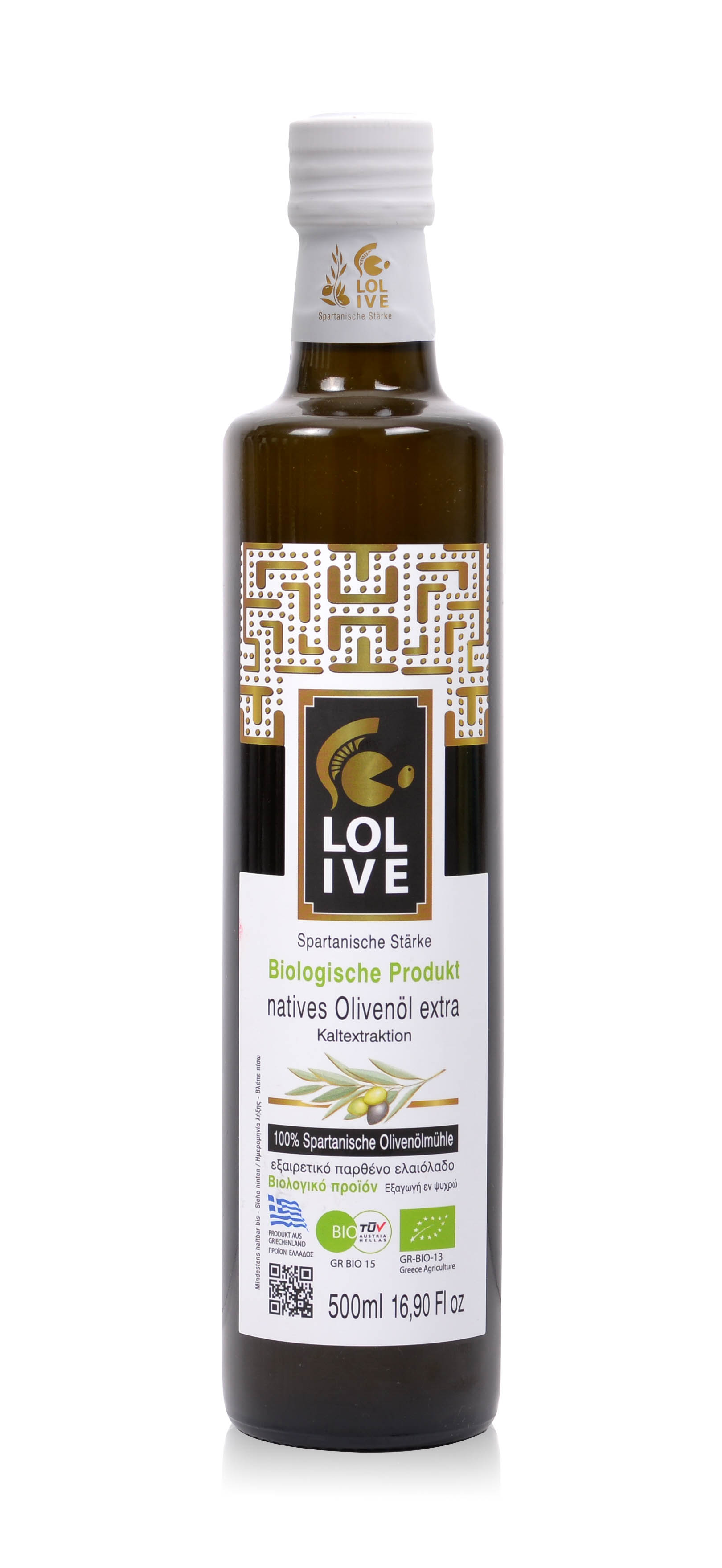 Olivenöl Extra Nativ Bio Lolive 0.5L