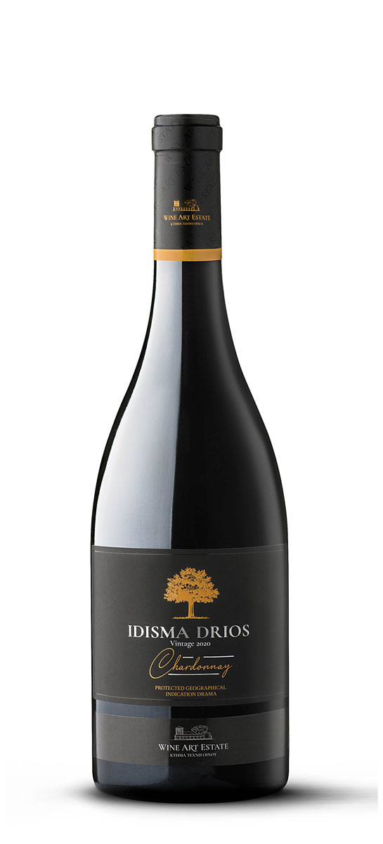 Weißwein Idisma Drios Chardonnay Wine Art Estate 0,75L
