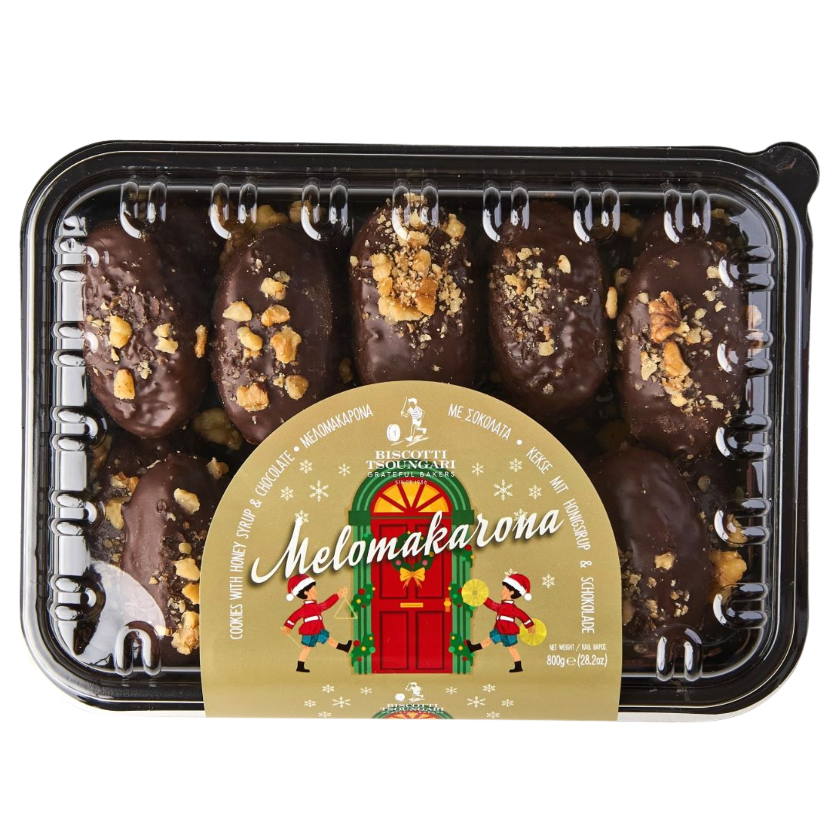 Melomakarona mit Schokolade Biscotti 800g 