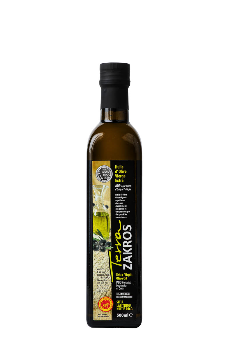 Olivenöl Extra Nativ Zakros-Kreta PDO 0,5L