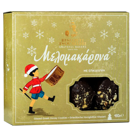  Melomakarona mit Schokolade Biscotti 480g